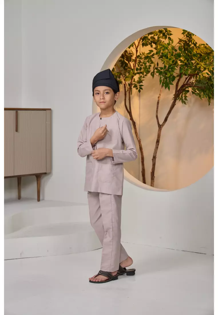 Baju Melayu Moden Teluk Belanga For Kids