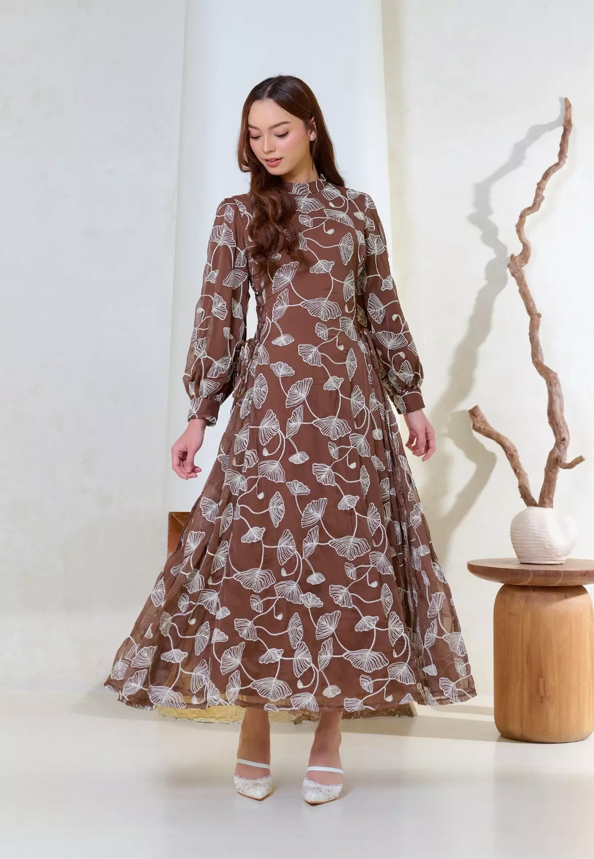 Zakiyya Dress - Coffee