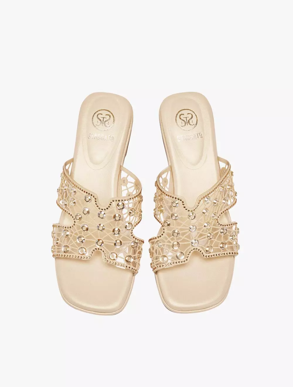 Staccato 25082-AP1 Women's Sandal Heels - Apricot