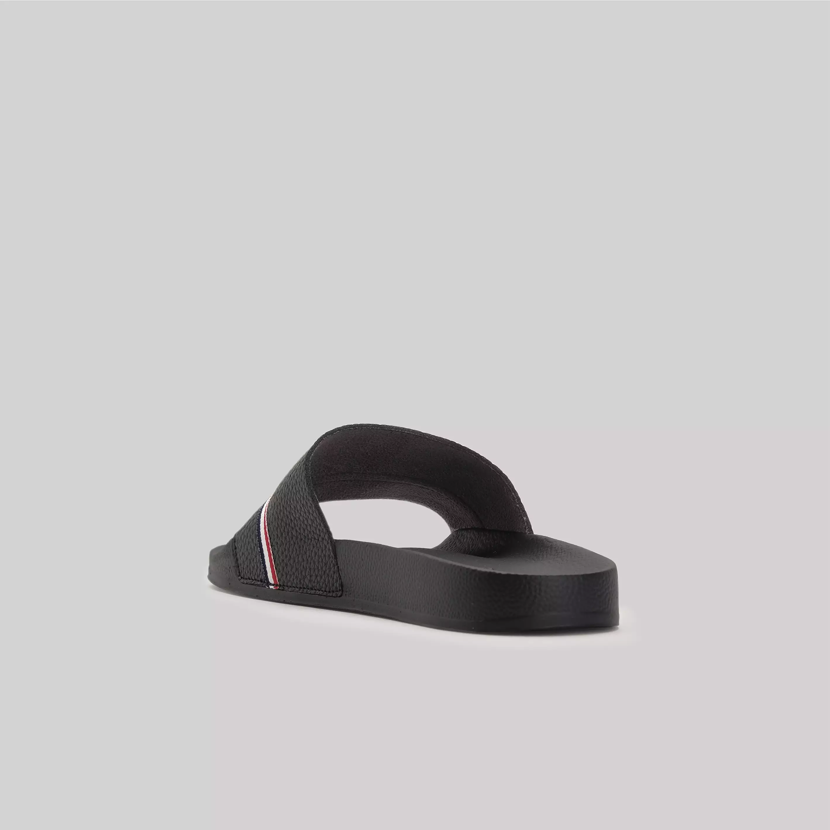 Sandal Pria Cogen Stripe - Black