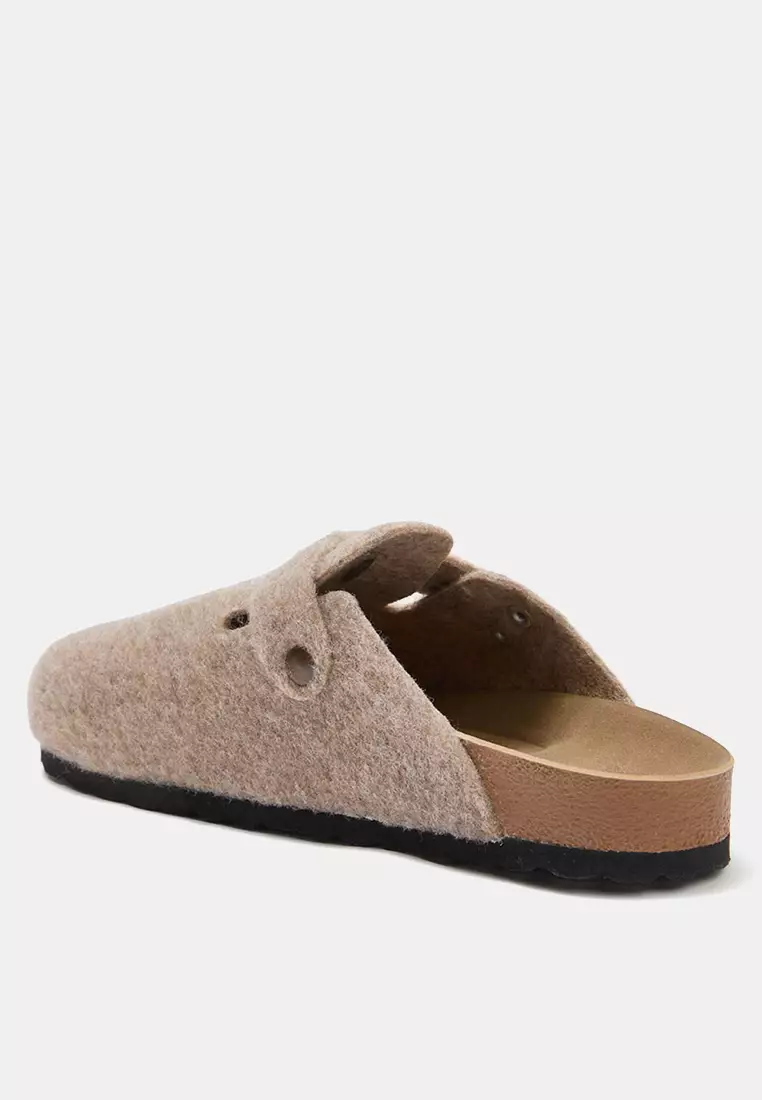 Buckle Clog Slippers