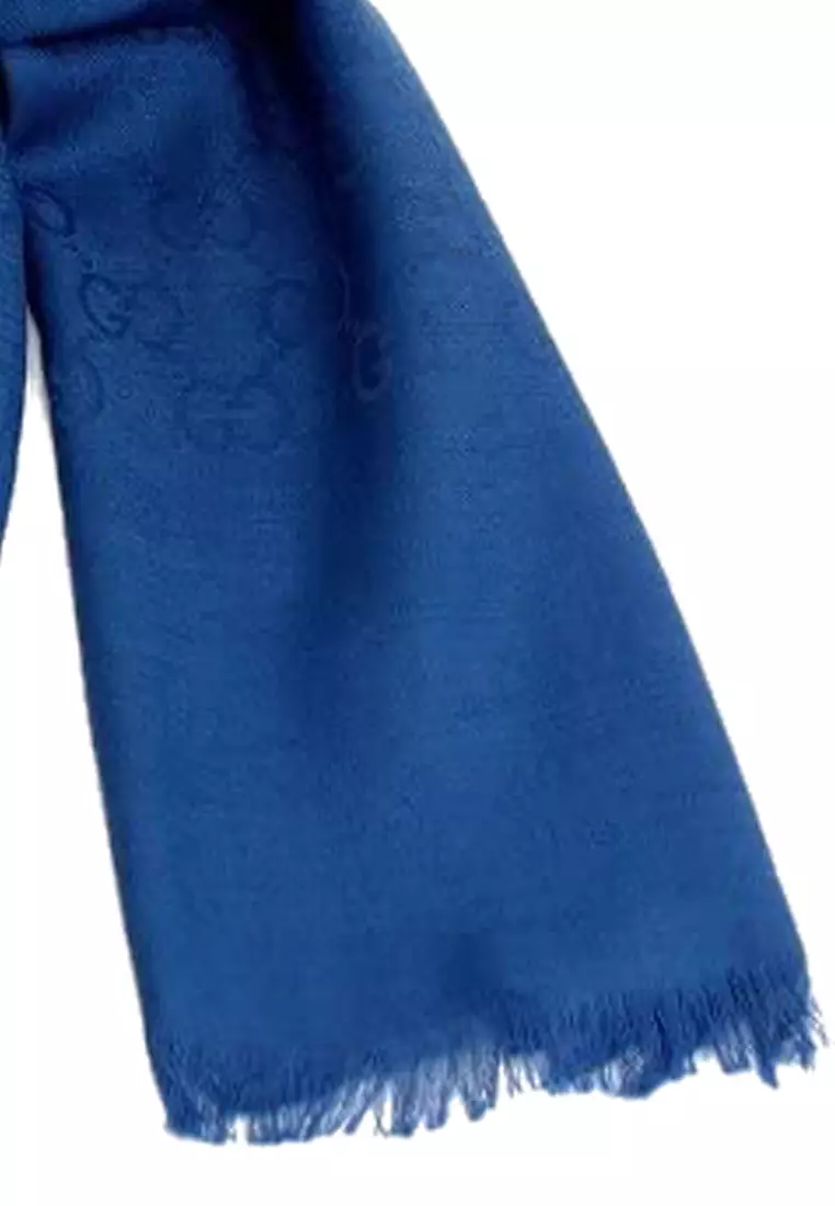 女士羊毛真絲圍巾 165904 3G646 4300