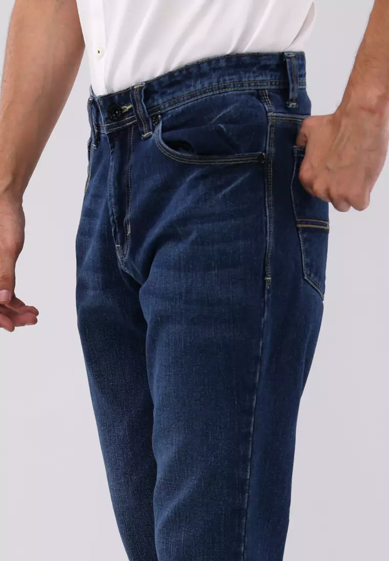 Denim Long Pants Regular Fit