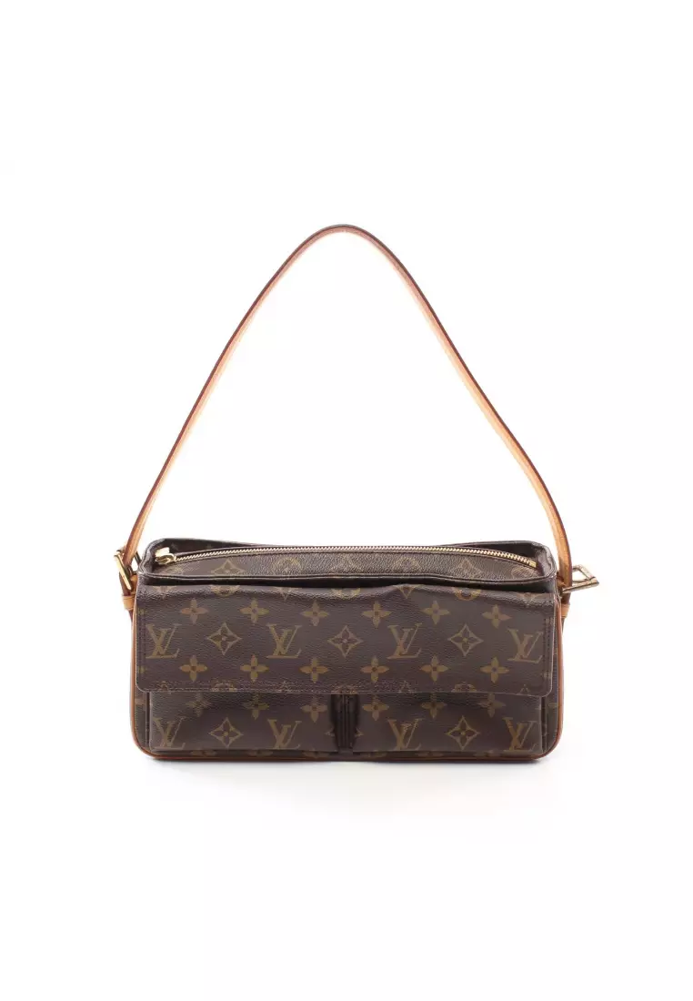 Buy Louis Vuitton Pre-loved LOUIS VUITTON Vivacite MM monogram Shoulder bag  PVC leather Brown 2023 Online