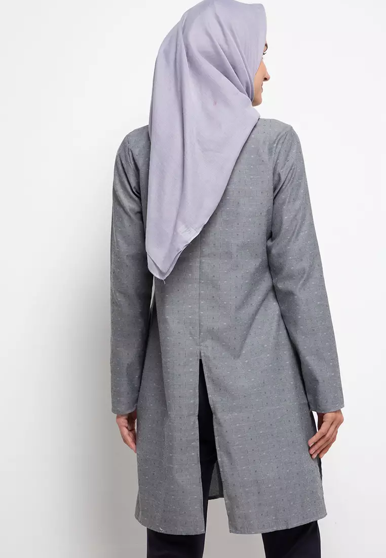 AZZAR Lala Tunic in Grey