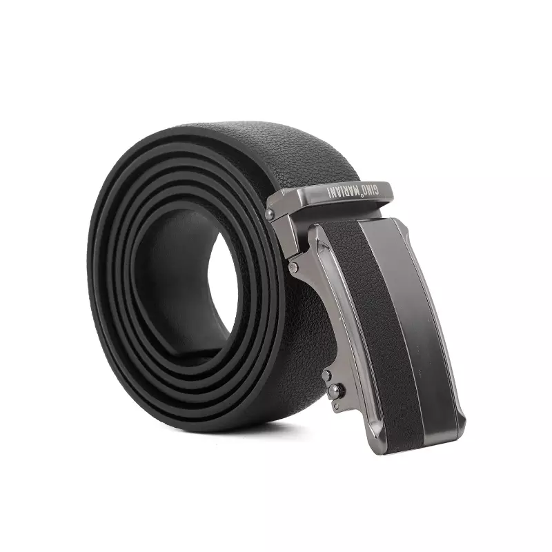 Ikat Pinggang Pria Kulit Gino Mariani Bertram Black