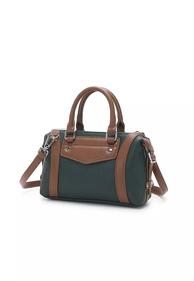 Women's Top Handle Bag / Sling Bag / Crossbody Bag / Shoulder Bag - Dark Green