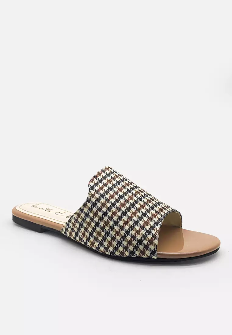 Giselle Sandal Flat Mule Wanita