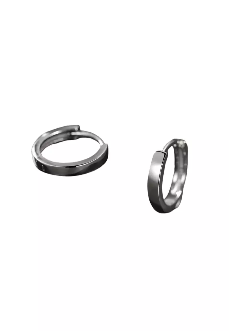 Buy OPCHIC Men's Single Plain Hoop Ear Clips 2025 Online | ZALORA