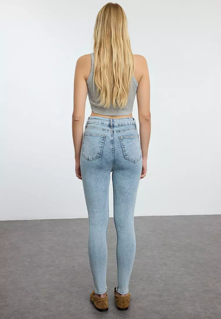 High Waist Skinny Jeans