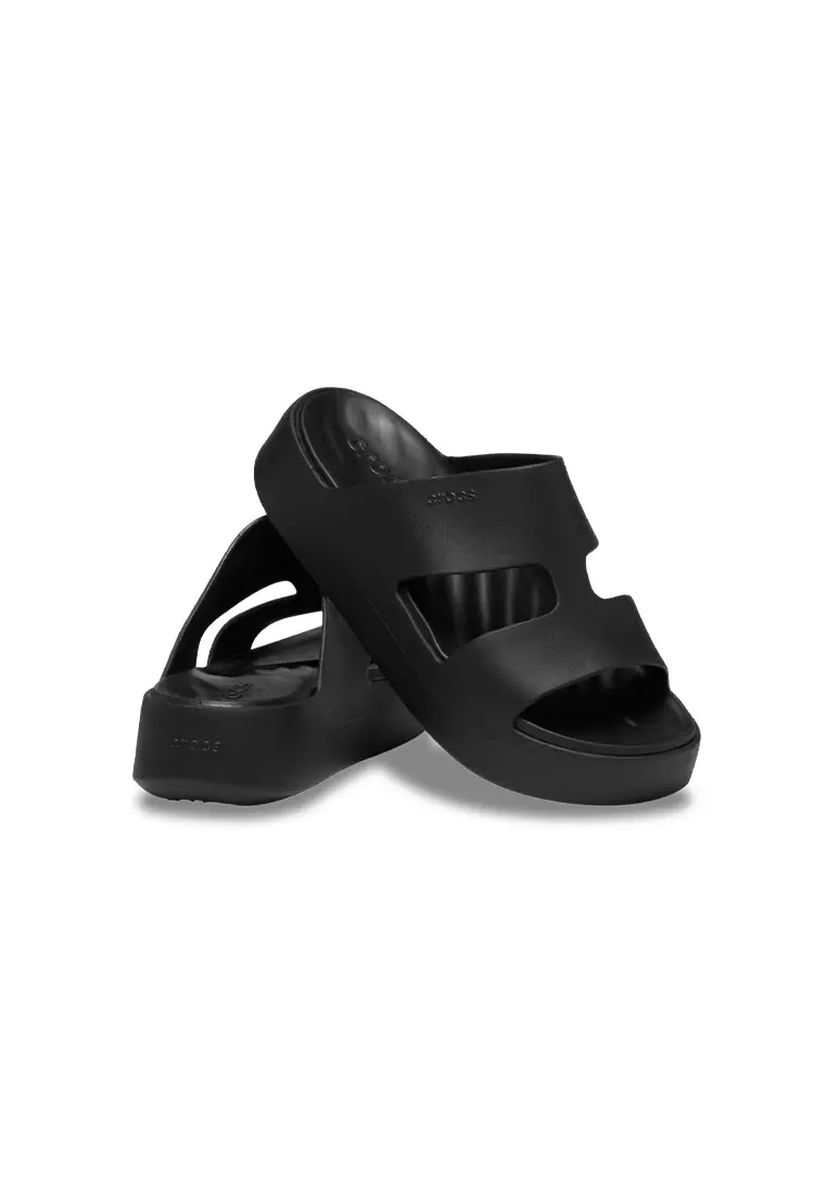 Women's Getaway Platform H-Strap in Black