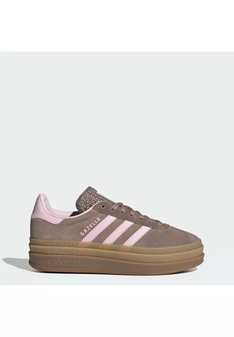 adidas gazelle silver green womens Adidas | Gazelle Bold Sneakers for Women main image 1