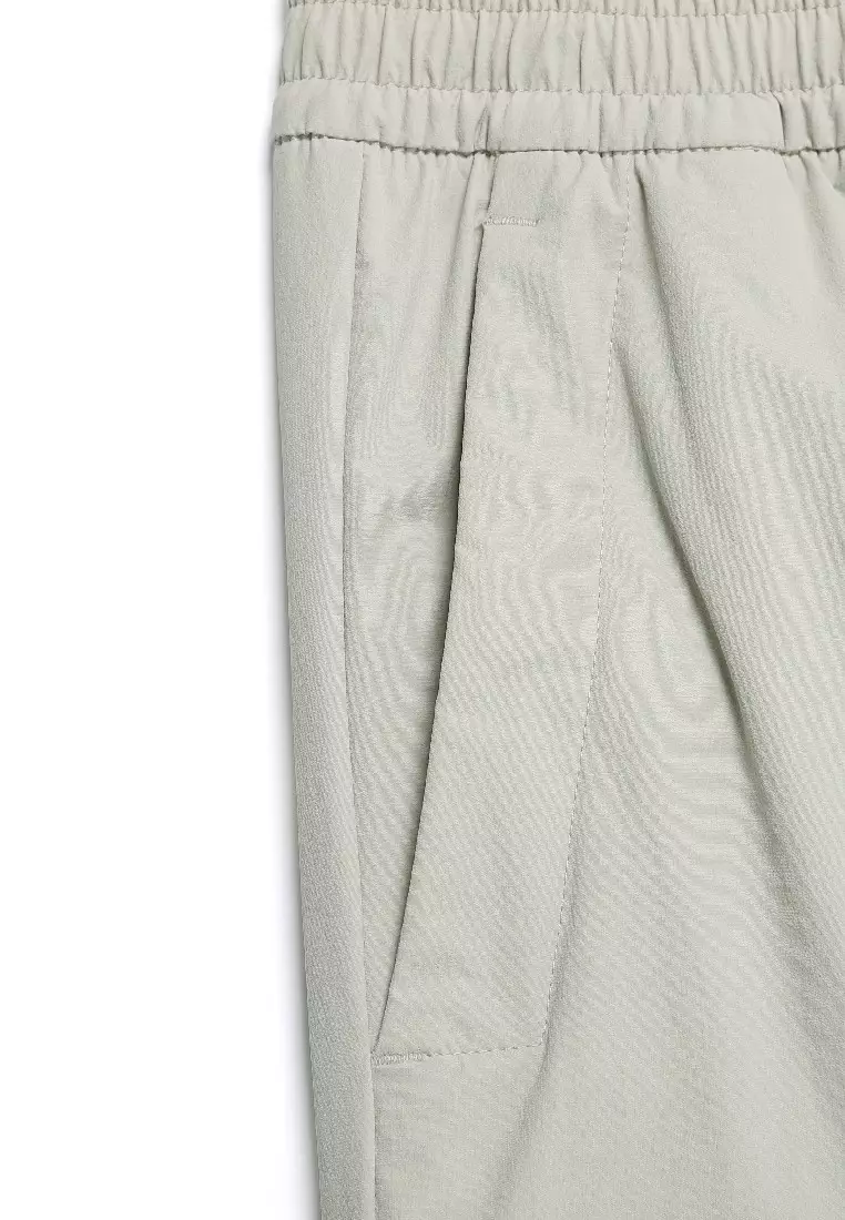 女裝ARCHELON梭織彈性束腳長褲