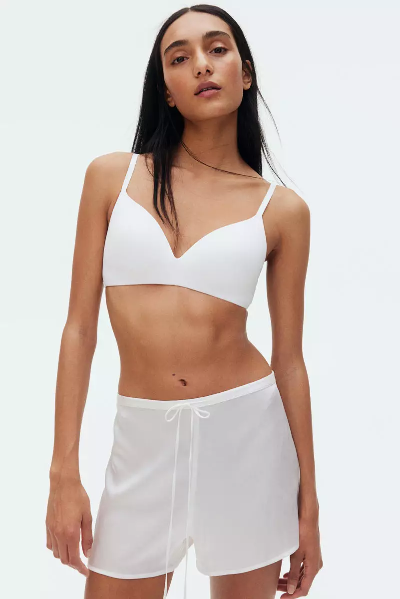 2-pack microfibre non-wired bras