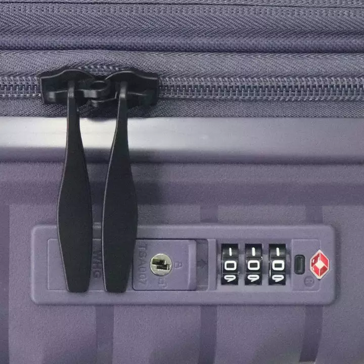 HUSH PUPPIES LUGGAGE HARDCASE ORIGINAL CABIN 69-4032-PURPLE