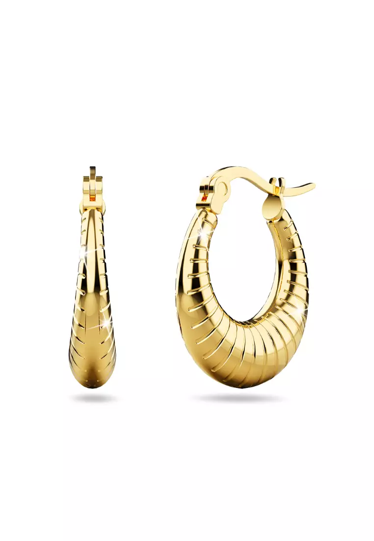 Gold hoop earrings new arrivals online