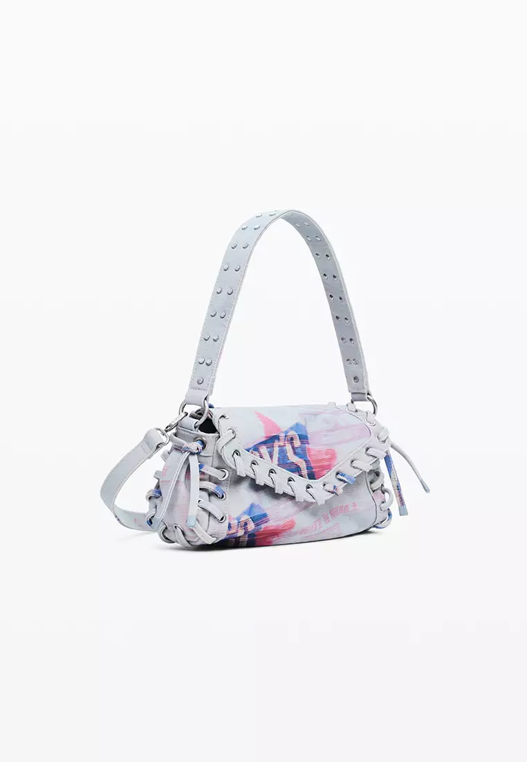 Small printed crossbody bag