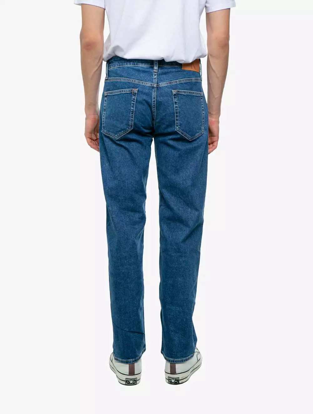 CALVIN KLEIN JEANS - 90'S STRAIGHT FIT DENIM JEANS - Blue - blue