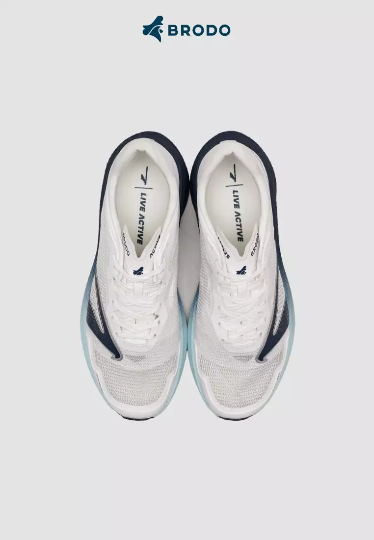 BRODO - Running Shoes Active Krakatau 2.0 White Prismarine