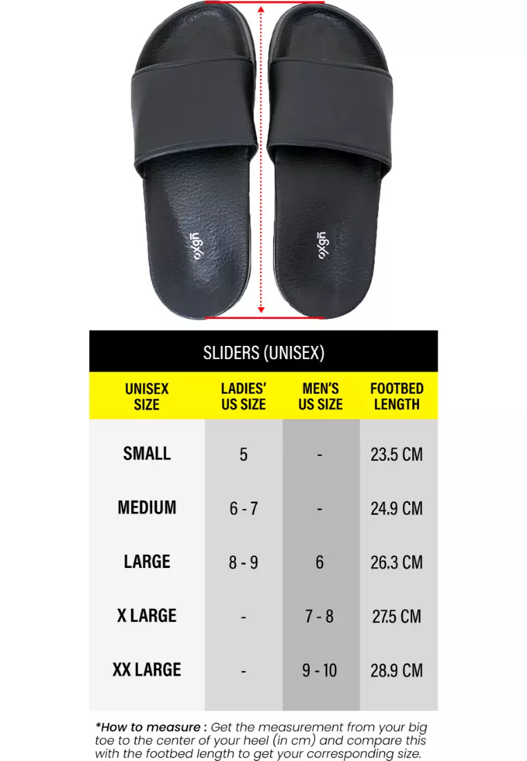 Unisex Velcro Sliders