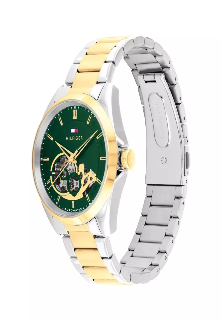 Men's Automatic Two Tone Stainless Steel Quartz Watch - TH1710737