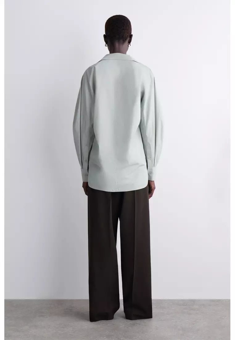 ROUNDED PIMA COTTON SHIRT