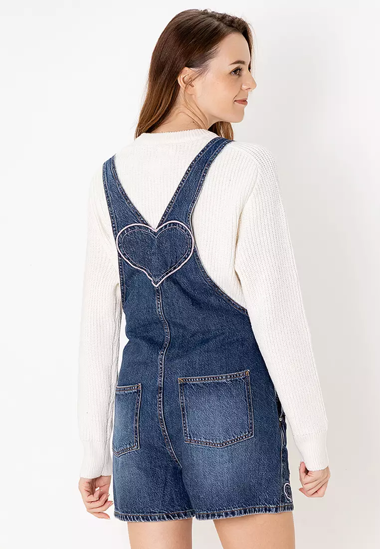 blurhms US COTTON DENIM OVERALL インディゴ（Whim By Poorvi