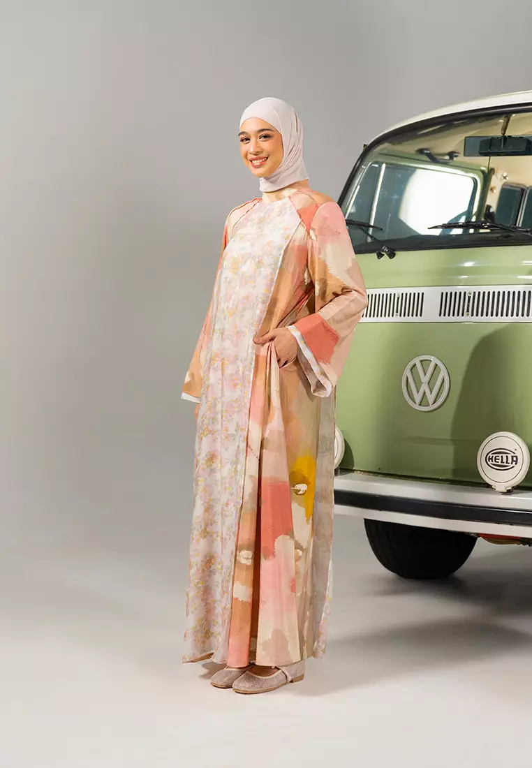 Kami Aerin Layered Dress Ash