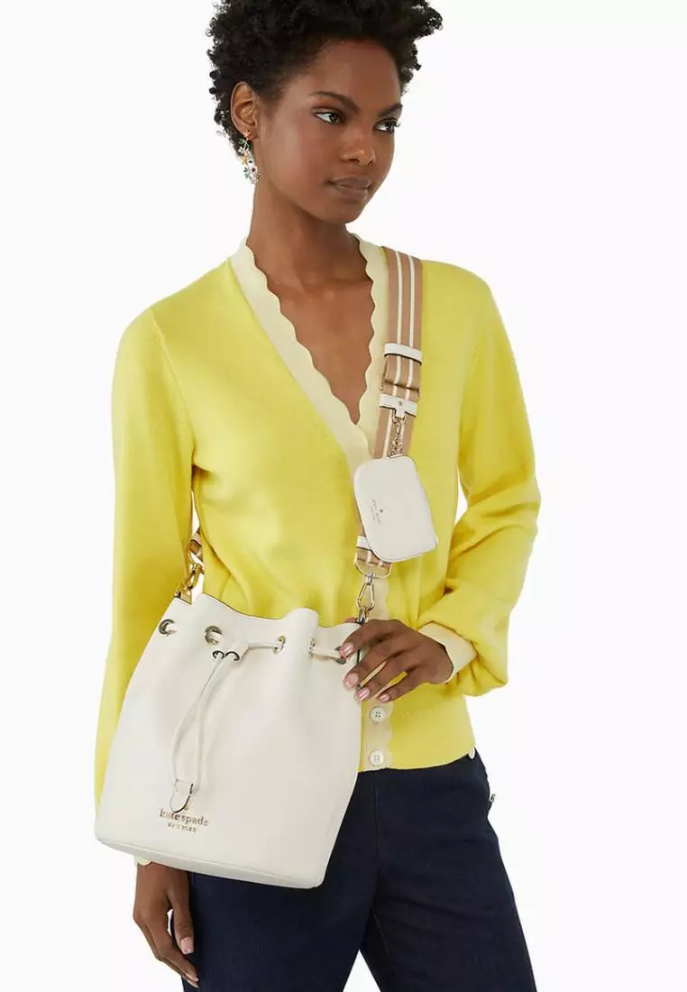 Kate spade drawstring bucket on sale bag