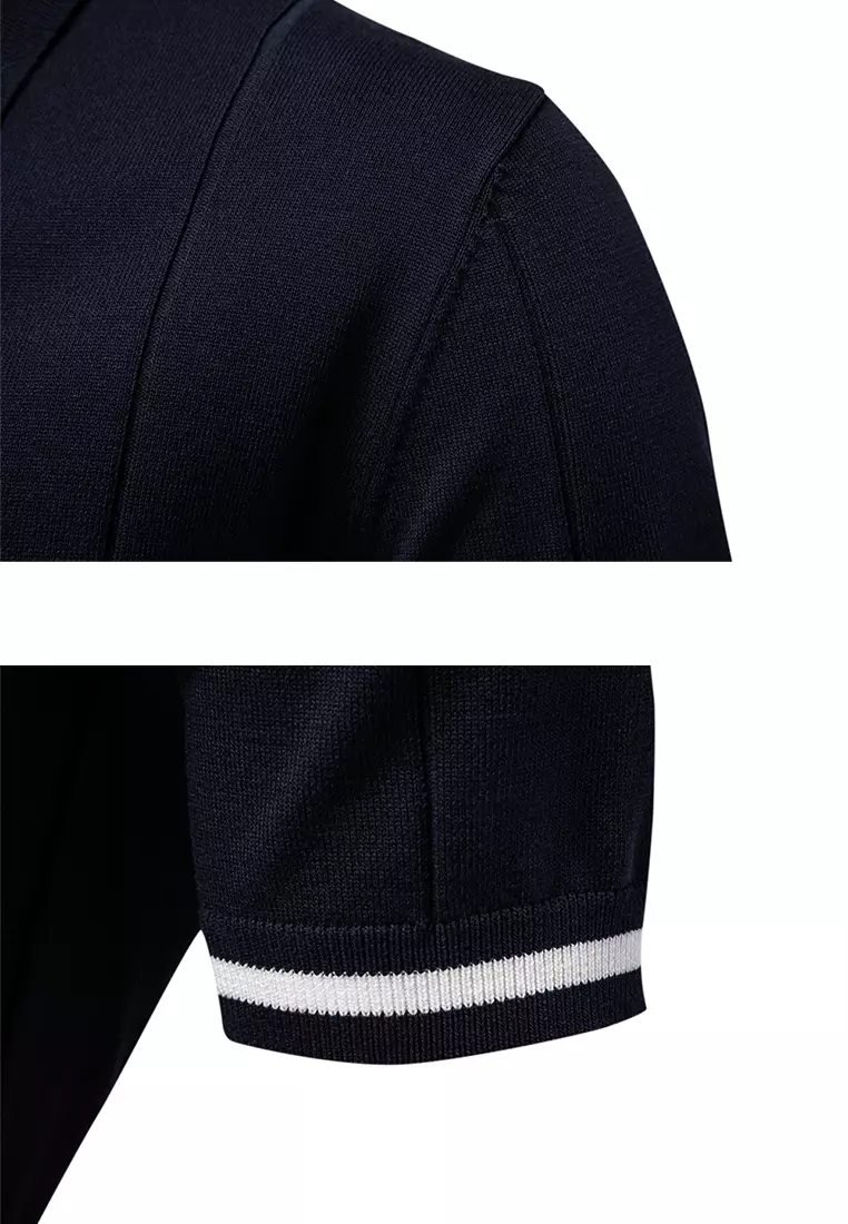 Business Textured Polo Shirt AX-PSD8037