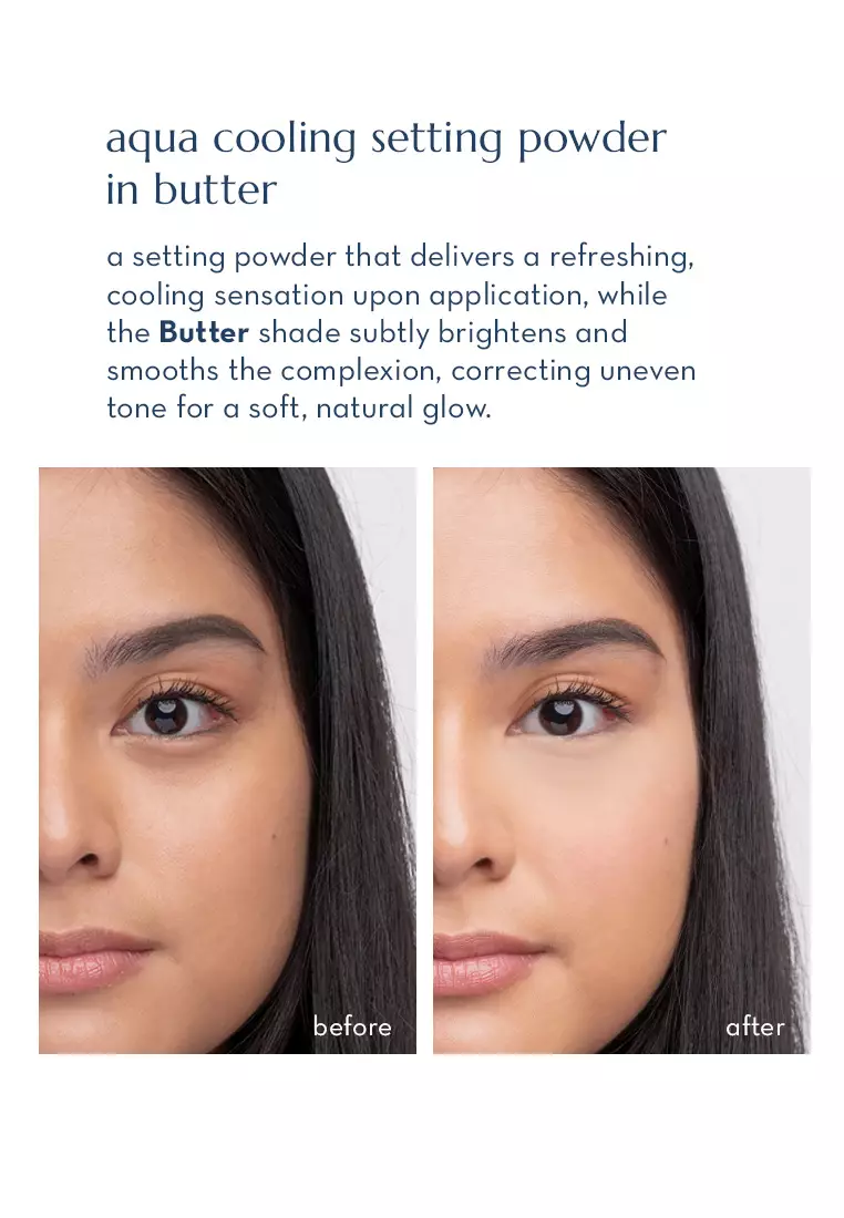 Dew Aqua Cooling Setting Powder in Butter