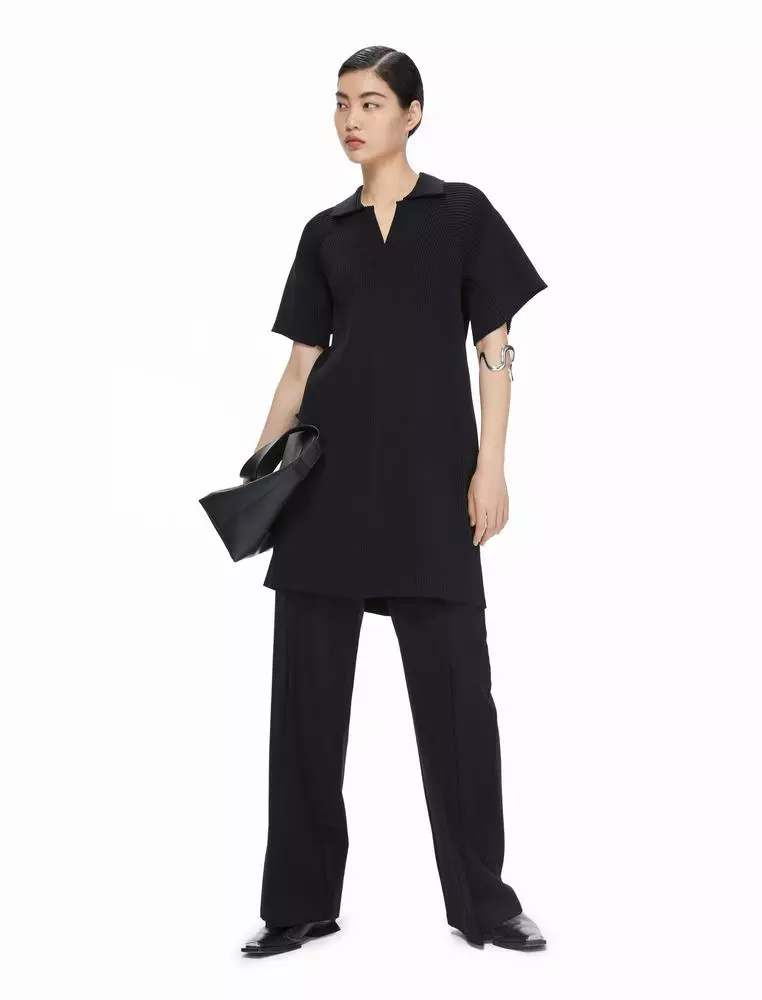 Casual Straight Leg Pants