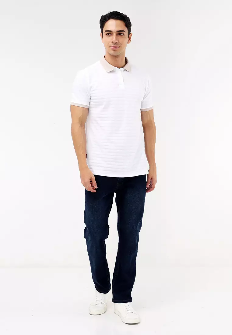 Collared Shirt Jacquard