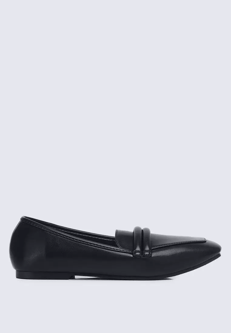 Discount on My Ballerine  shoes - SKU: My Ballerine Aaliyah Comfy Loafers In Black