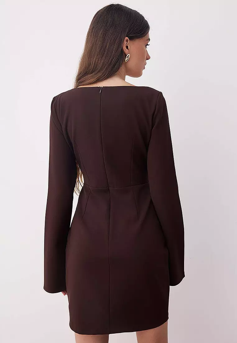 Accessory Detailed Mini Dress