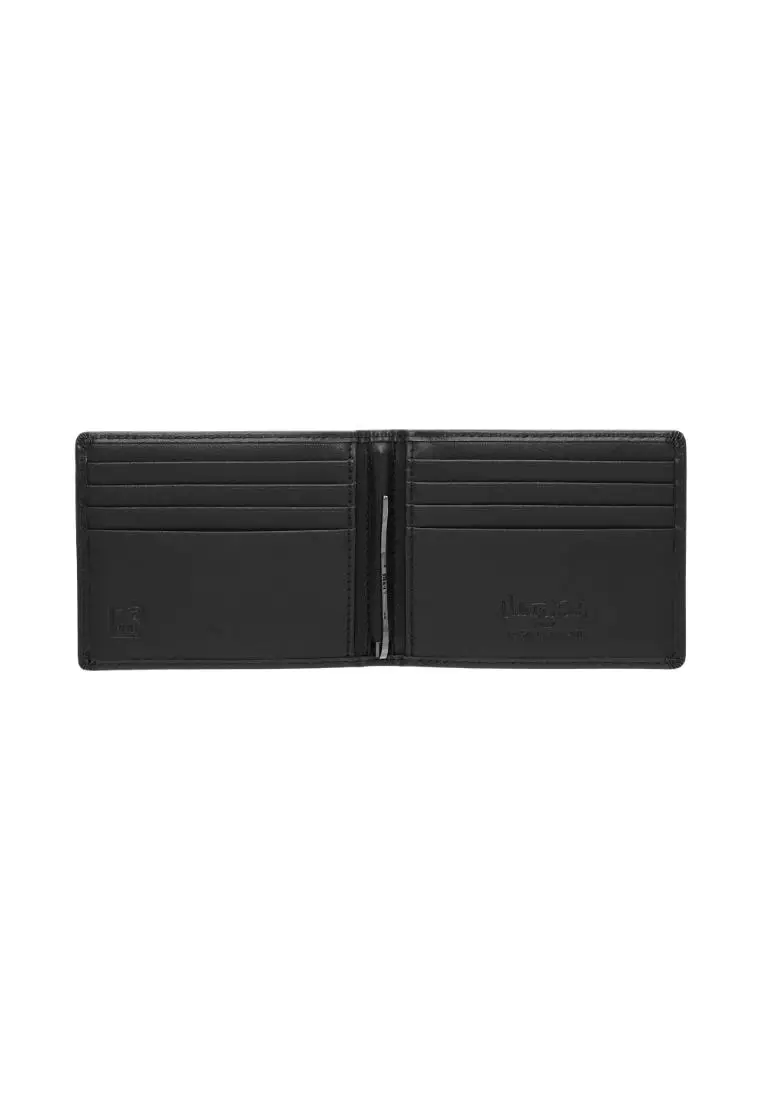 Valentino Rudy Italy Men's Leather RFID Money Clip Short Wallet 0467023-611