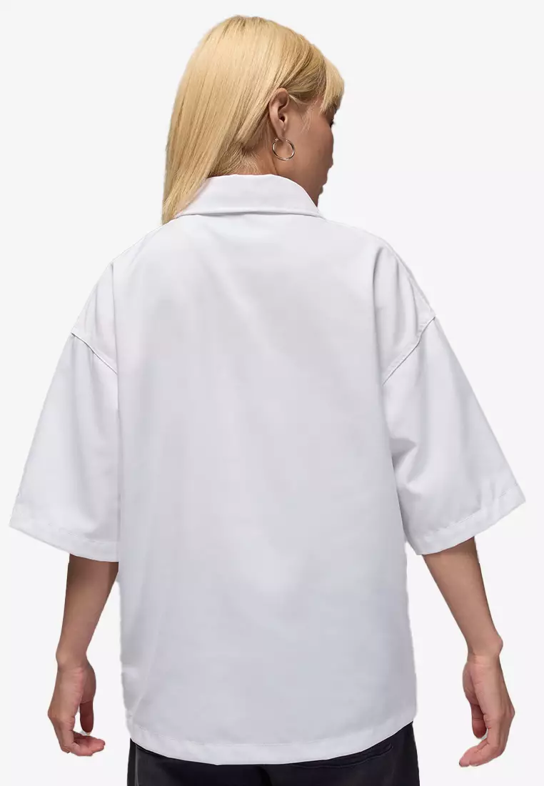Flight Short Sleeve Woven Top
