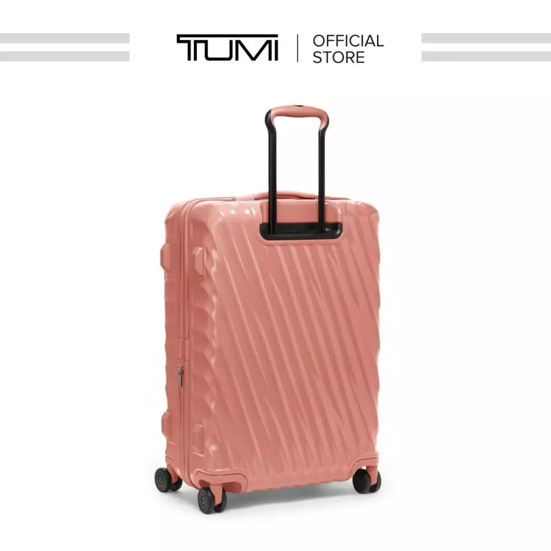 TUMI - Medium Front Access Expandable Checked - Pink Clay