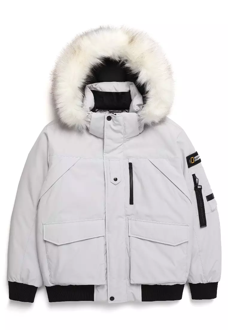 男裝TARUGA連帽羽絨外套