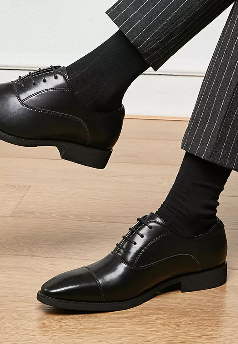 Leather Cap Toe Business Shoes KB22KB05