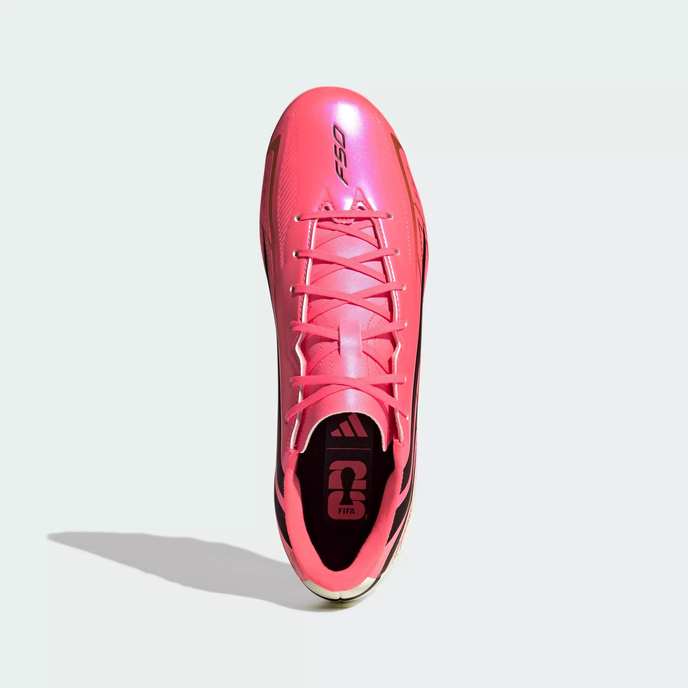 Football F50 HYPERFAST CLUB Firm Ground / Multi Ground Football Boots Unisex Pink IH9375