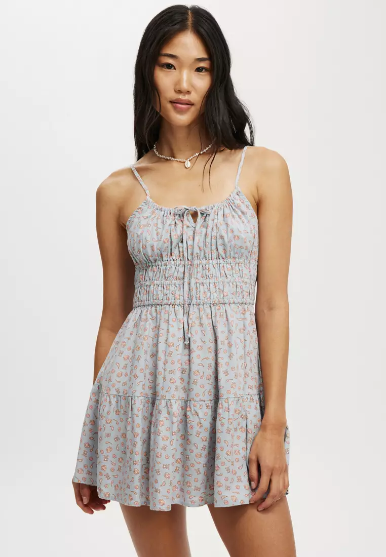 Haven Tiered Mini Dress