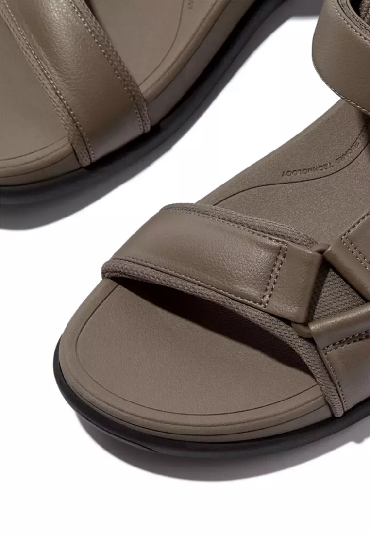 F-mode Go Mens Adjustable Back-strap Sandals
