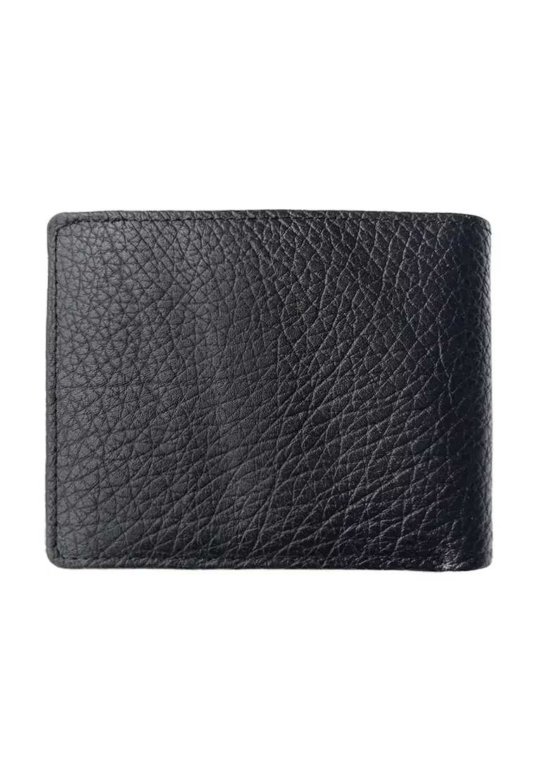 Crocodile H703DR Dompet Tri-fold Wallet Leather Kulit Original - Hitam