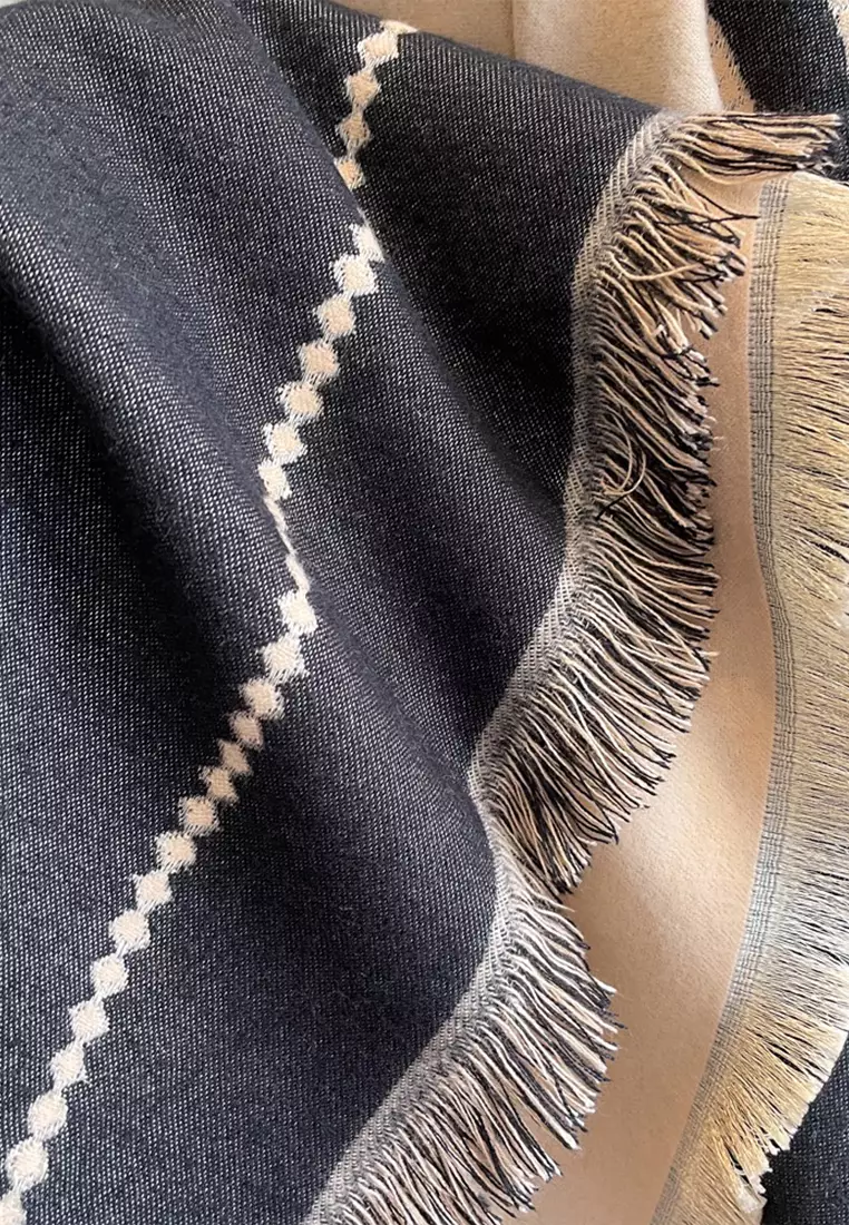 Faux Velvet Scarf AS-F3702