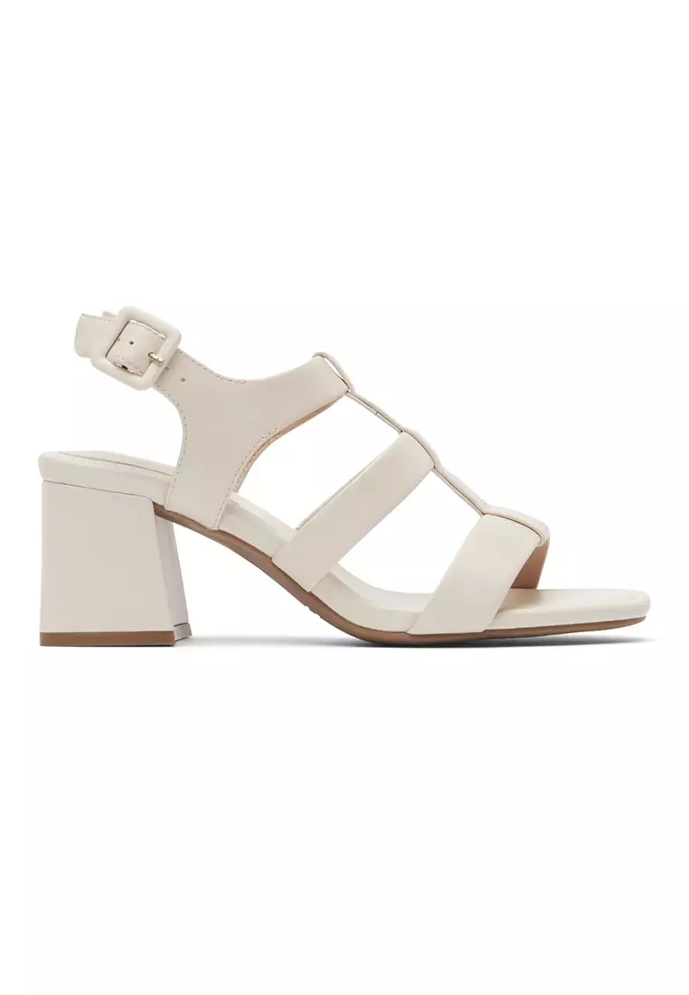 White leather cheap gladiator sandals