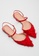 Twenty Eight Shoes red VANSA Ankle Strap Pointed Low Heel Shoes VSW-F619010 C5F74SH77A8398GS_3