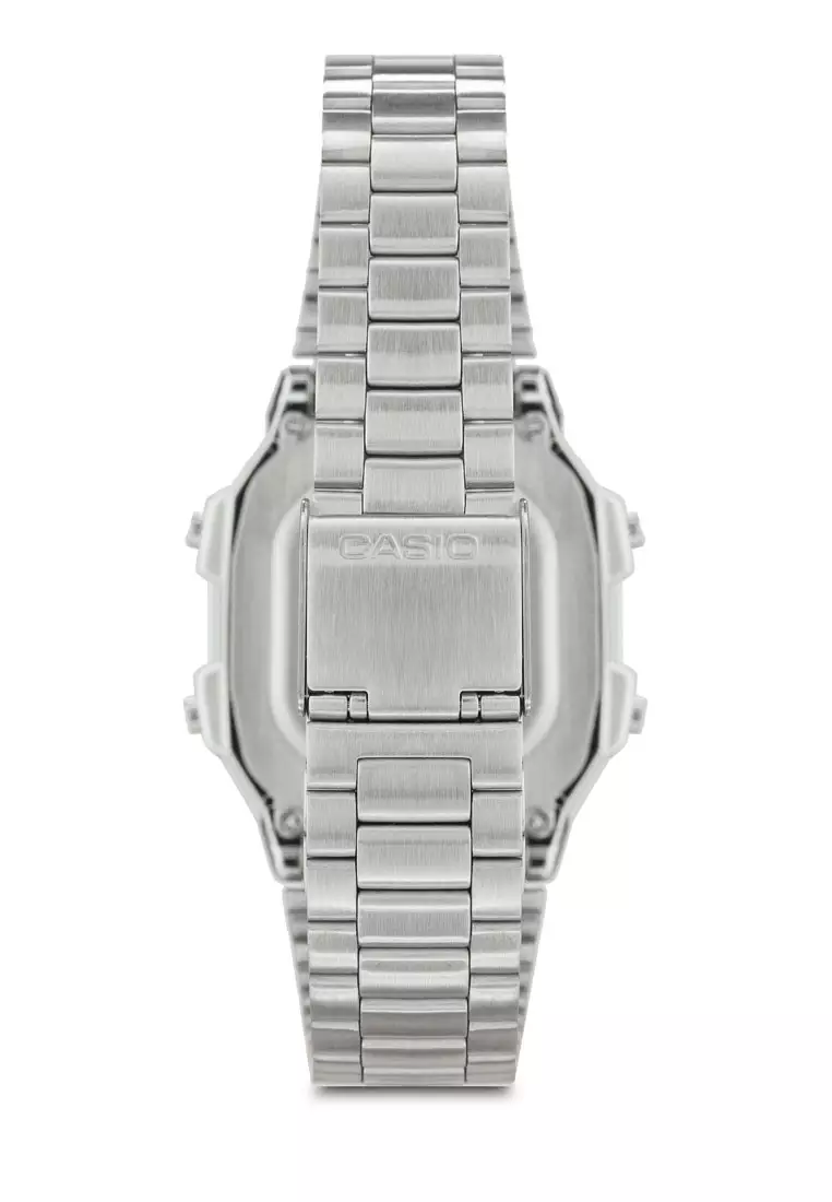 Jam Tangan Digital A178WA-1A Silver
