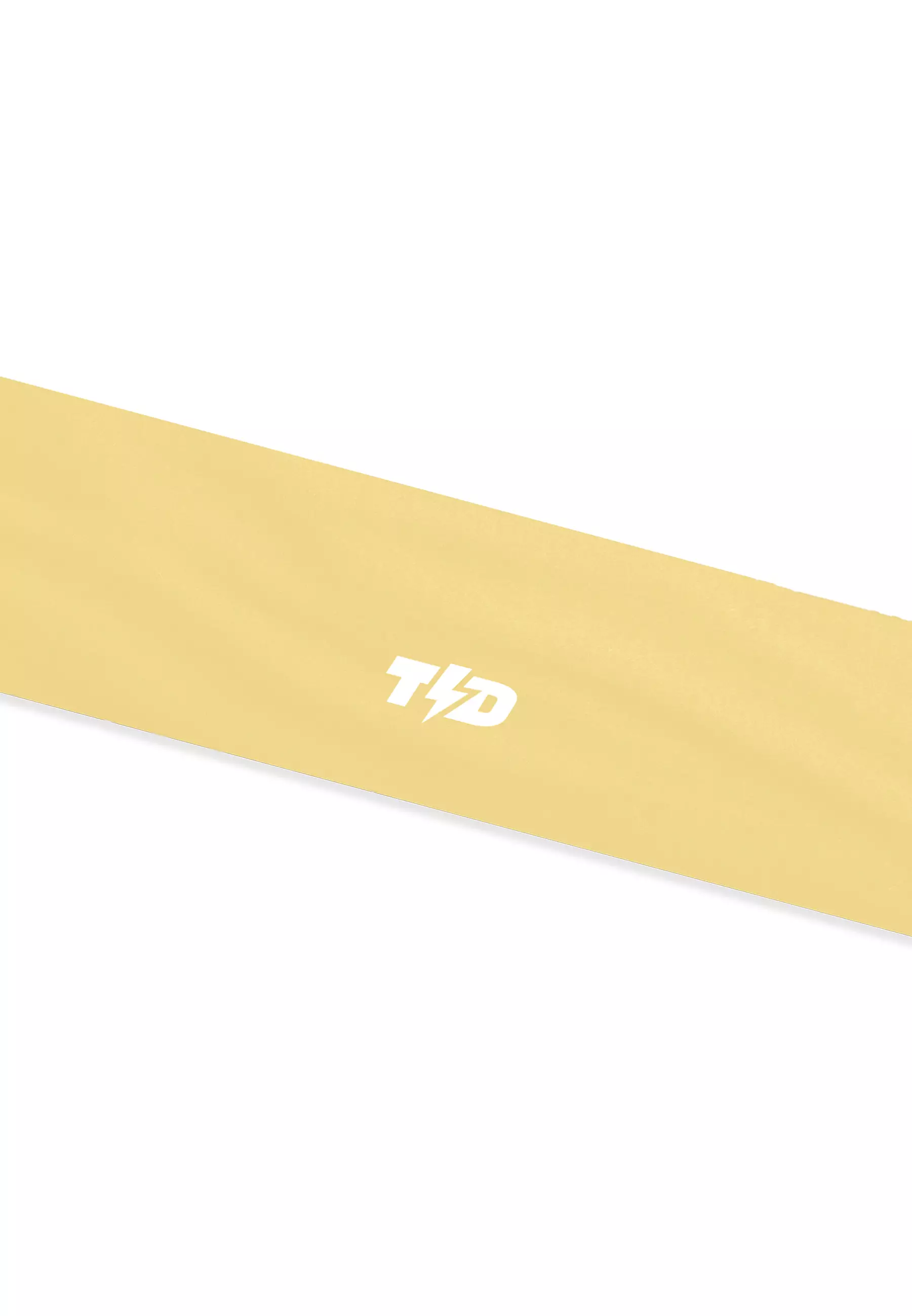 ABA19 Sweatband Headband Padel Tennis Lari Anti Bau drifit super stretch pastel yellow Tdbolt