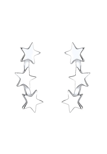 ELLI GERMANY silver Earring Stud Stars EL474AC0SEV0MY_1
